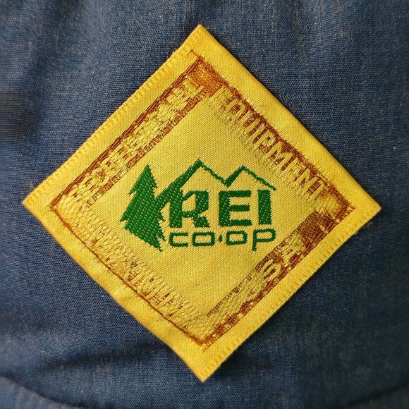 VINTAGE REI Hat Cap Duck Bill Neck Flap Winter Expedition Insulated Puffer 80s - Picture 3 of 16